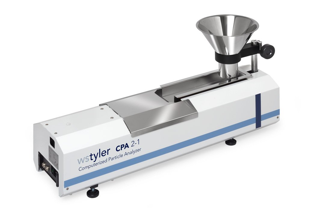 W.S. Tyler Computerized Particle Analyzer Installation