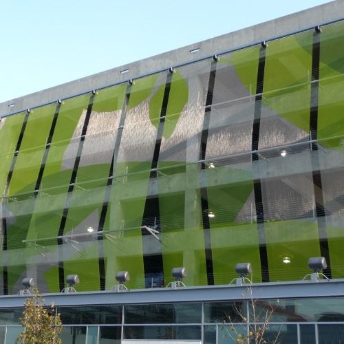 Paint vs. Digital Print: Choosing the Best Architectural Mesh Coating
