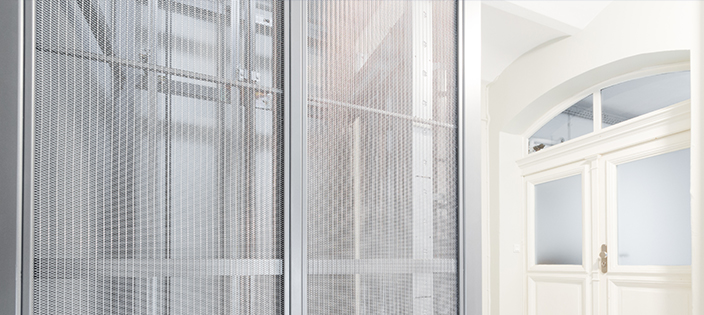 Reimagining Elevator Cab Interiors With Metal Mesh Fabric